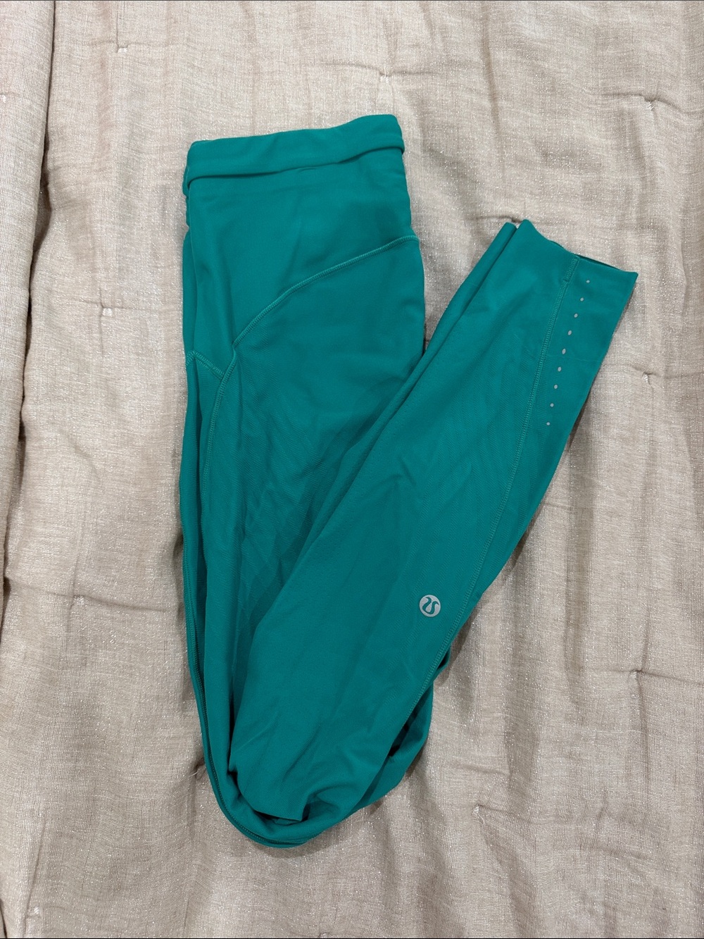 SenseKnit Running High-Rise Tight 28" Green